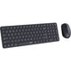 Rapoo 9310m ensemble combiné clavier qwerty(nl) + souris noir