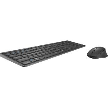 Rapoo 9800m Multim sans fil. Blade combo set en taille pleine taille Qwert gris foncé