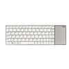 Rapoo Rapoo E2710 2,4 GHz Wireless Ultraslank Multimedia Keyboard Onion blanc