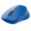 Souris optique sans fil multimode silencieuse Rapoo m300 bleue