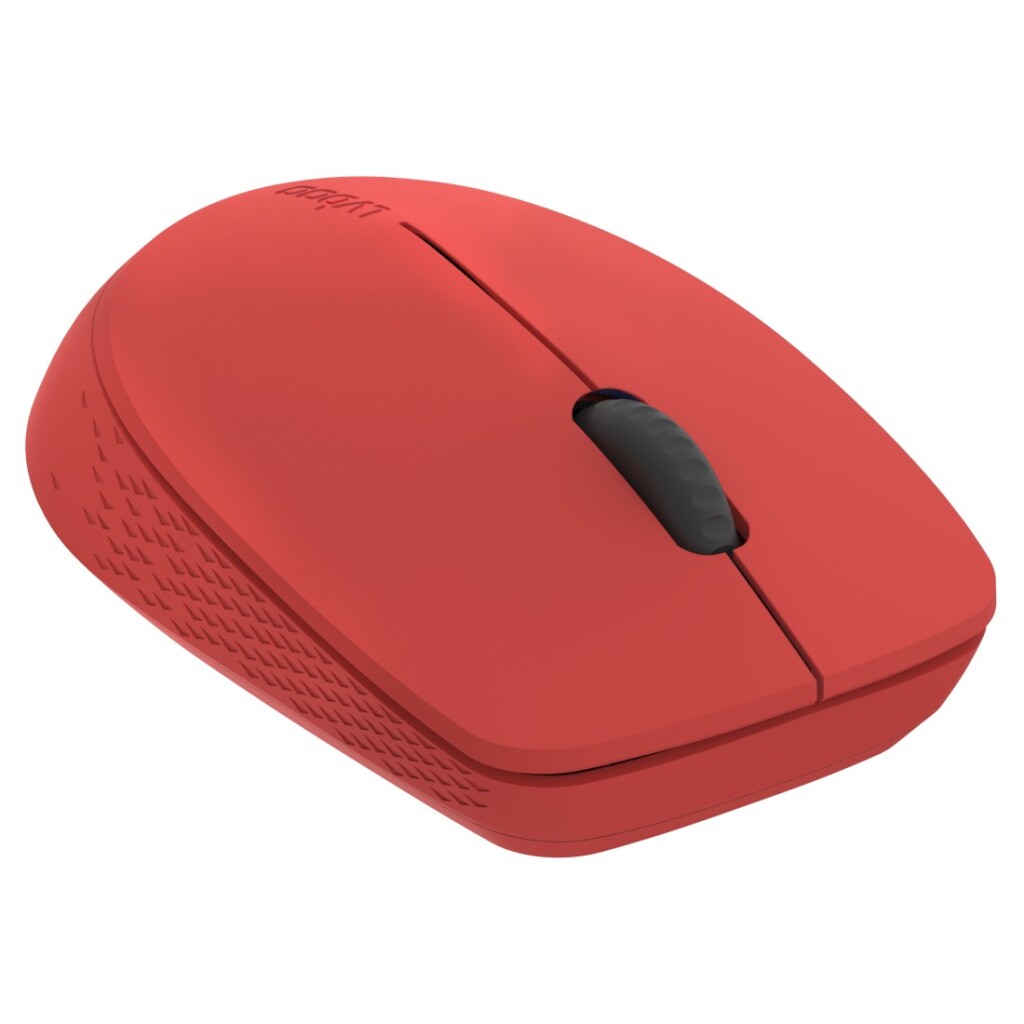 Rapoo m100 souris optique sans fil multimode silencieuse silencieuse rouge