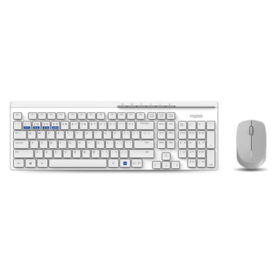 Rapoo Clavier combo mm blanc 8100m