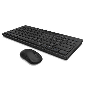 Rapoo Wireless Combo Set toonboard and Mouse Multi-Mode 8000m Black Qwerty Us
