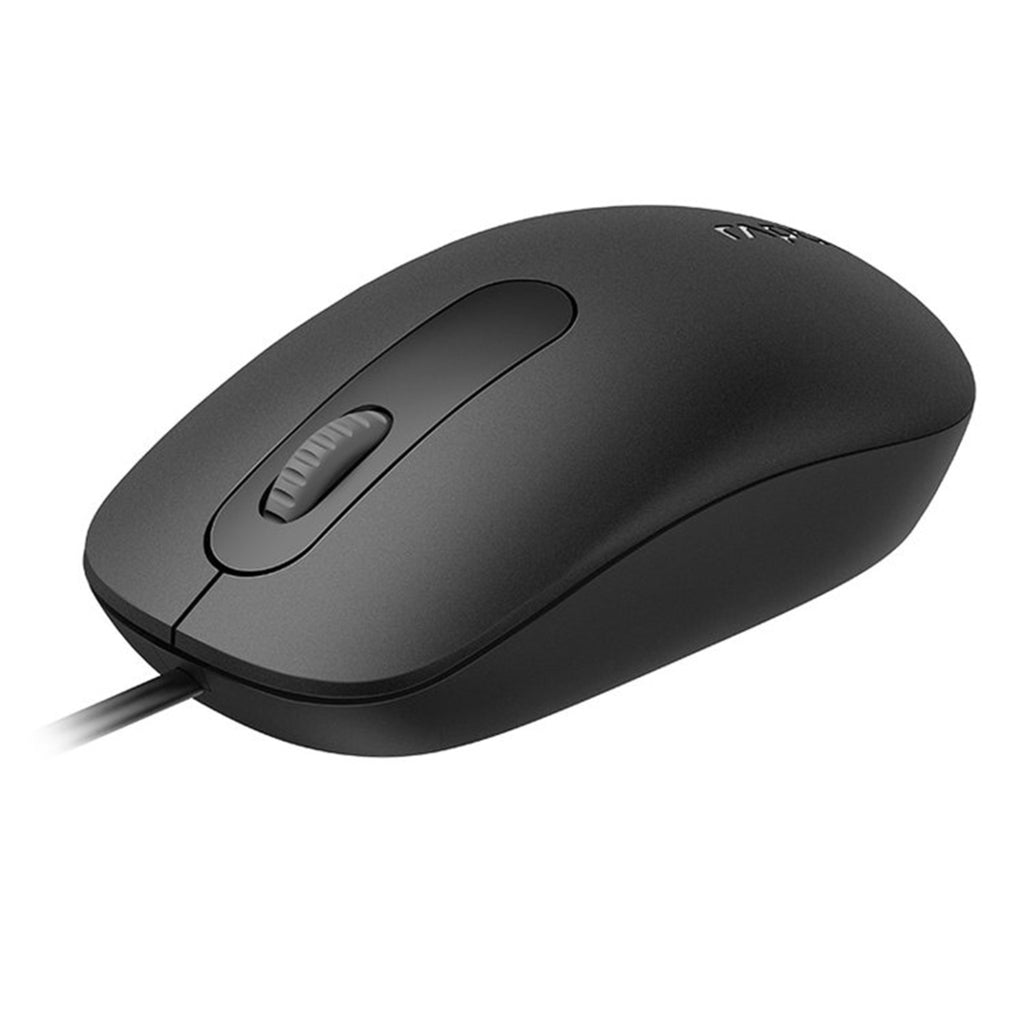 Souris Rapoo filaire noire n200