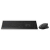 Rapoo 9500m Multi-Fashion Wireless Optical Combo Set Onion Version Black