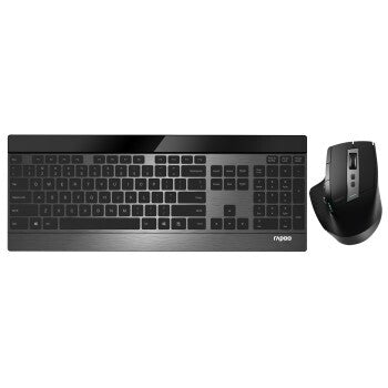 Rapoo Rapoo 9900m Wireless Wireless Ultra-Slim Multi-Fashion Set Onion Black