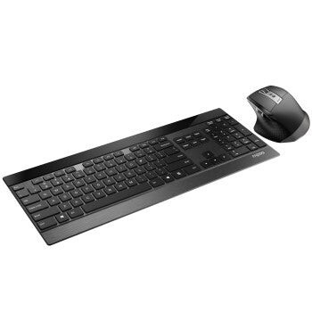 Rapoo Rapoo 9900m Wireless Wireless Ultra-Slim Multi-Fashion Set Onion Black