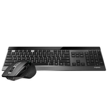 Rapoo Rapoo 9900m Wireless Wireless Ultra-Slim Multi-Fashion Set Onion Black