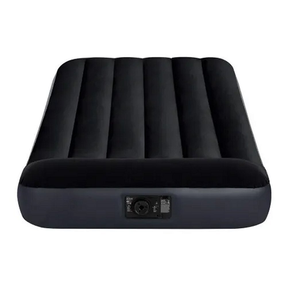INTEX 64146 PIÈRE REST TWIN AIRBED + POMPE 99X191X25 CM NOIR