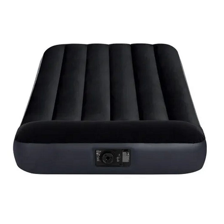 INTEX 64146 PIÈRE REST TWIN AIRBED + POMPE 99X191X25 CM NOIR