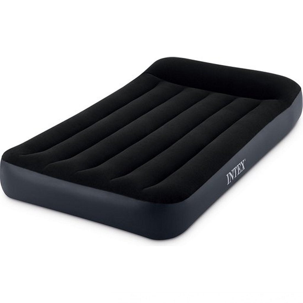 INTEX 64146 PIÈRE REST TWIN AIRBED + POMPE 99X191X25 CM NOIR