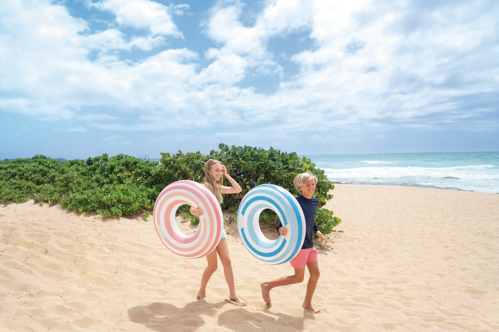 Intex Swirly Whirly Swimming Band avec des poignées Ø 91cm