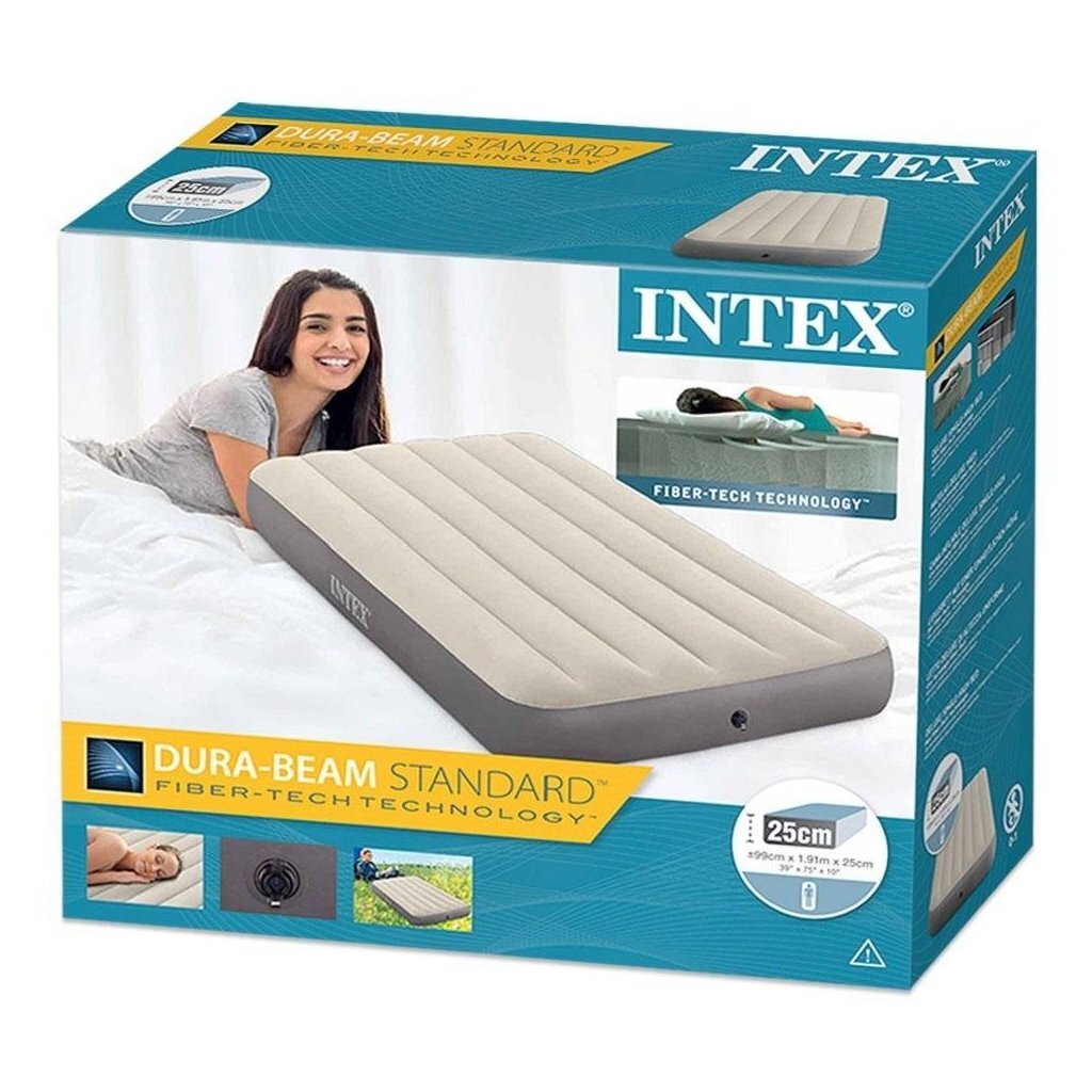 Matelas gonflable Intex Deluxe - simple