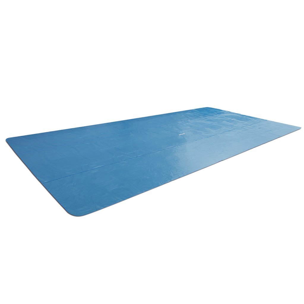 COUVERTURE DE POOL SOLAIRE INTEX, s'adapte à des piscines de cadre rectangulaire de 32'x16 '