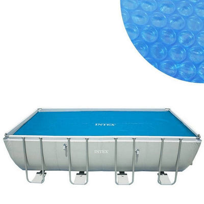 COUVERTURE DE POOL SOLAIRE INTEX, s'adapte à des piscines de cadre rectangulaire de 32'x16 '