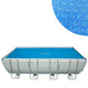 COUVERTURE DE POOL SOLAIRE INTEX, s'adapte à des piscines de cadre rectangulaire de 32'x16 '