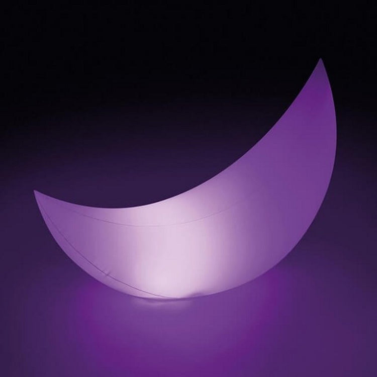 Intex 68693 Éclairage LED gonflable Half Moon 135x43x89 cm