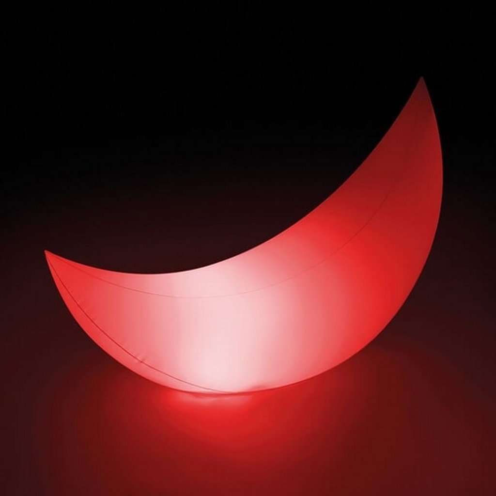 Intex 68693 Éclairage LED gonflable Half Moon 135x43x89 cm