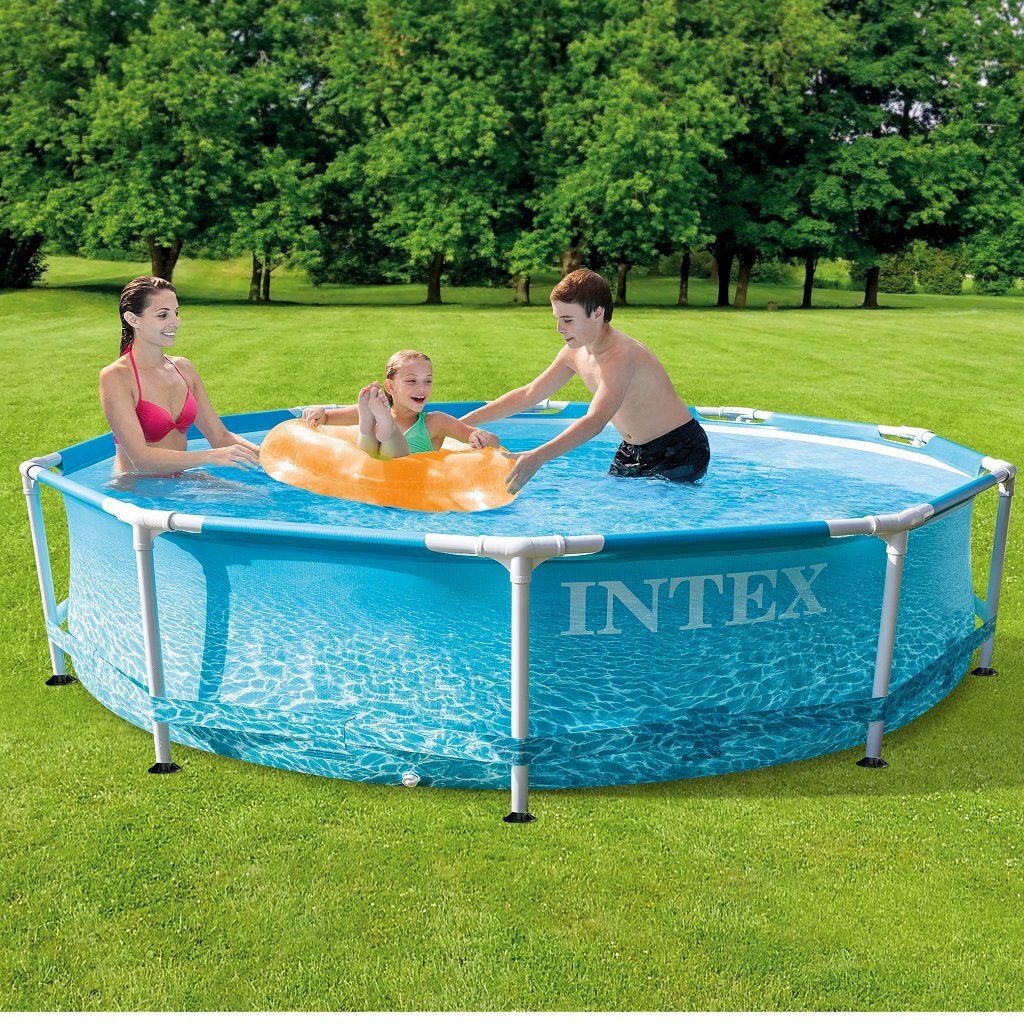 Intex 28206NP Cadre métallique en bord