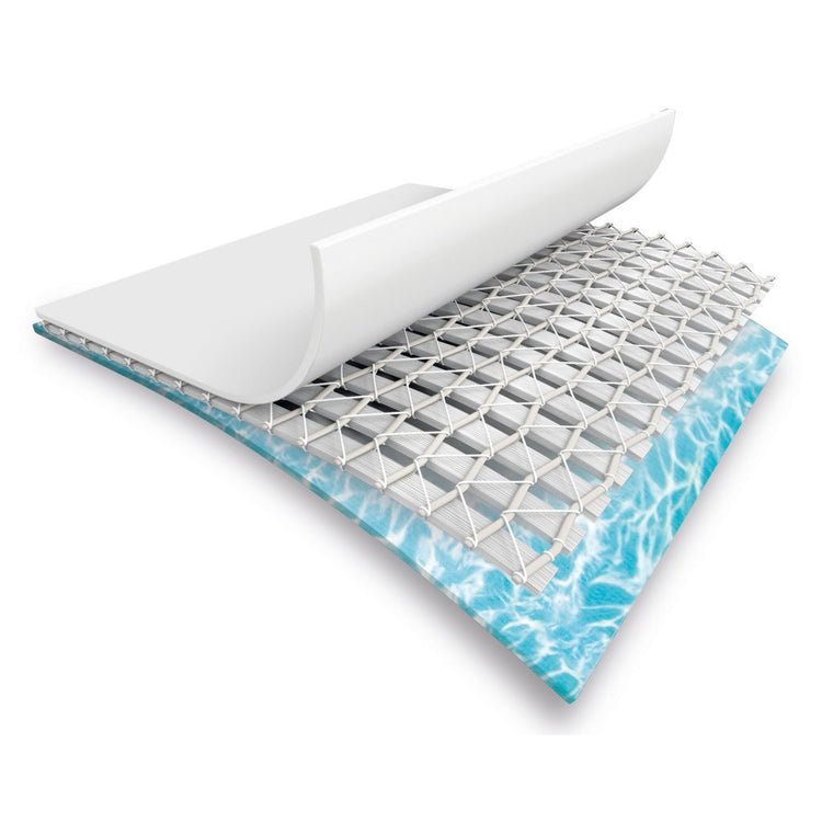 Intex 28206NP Cadre métallique en bord