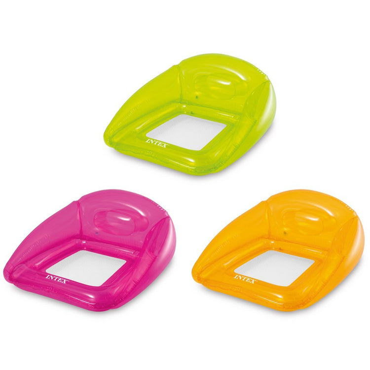 Chaise de salon transparent Intex-Orange