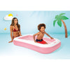 Bébé piscine rectangulaire - rose
