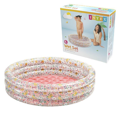 Intex collection Wet Set bain pour bébé fleur douce 86x25 cm rose