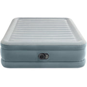 Intex 64824nd queen Trend matelas pneumatique 2 personnes confort premium 203x152x46 cm + pompe intégrée gris - afbeelding 2