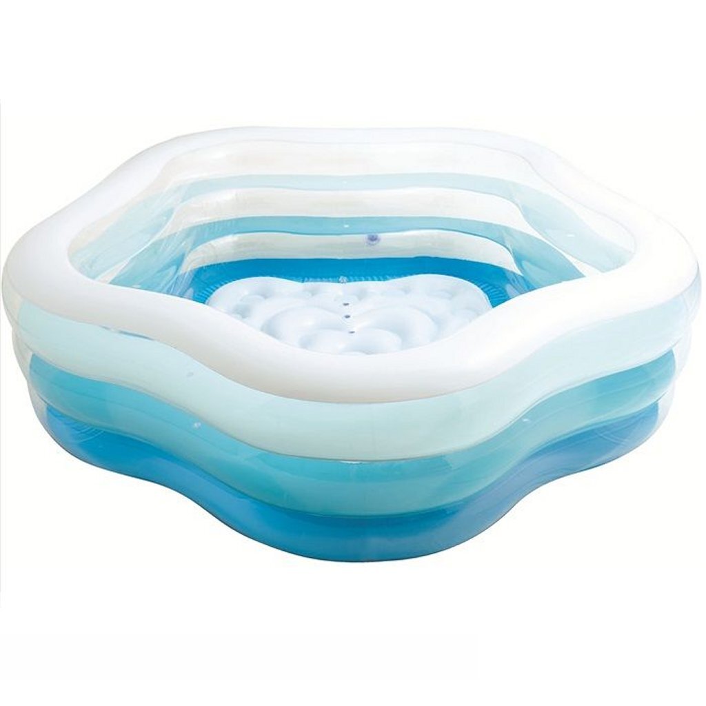 Intex 56495NP Piscine gonflable 185x180x53 cm Bleu blanc