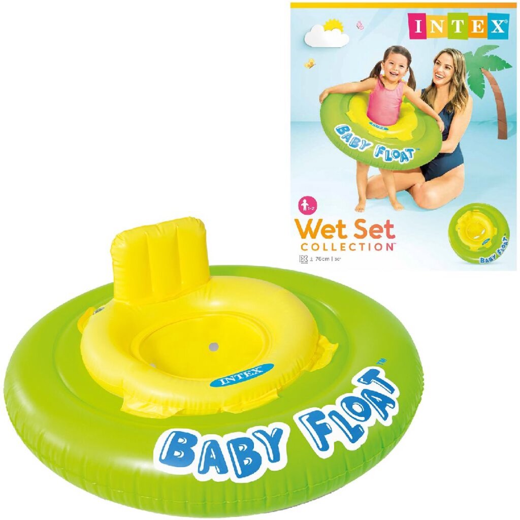 Intex - Baby Swimming Band avec siège Ø 76 cm