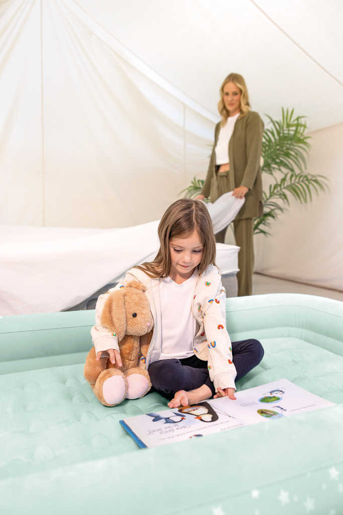 Lit d'air de camping pour enfants Intex