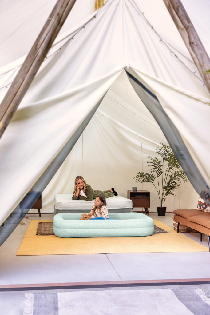 Lit d'air de camping pour enfants Intex