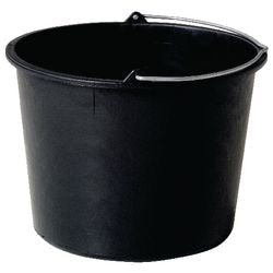 Seau de 12 litres noir