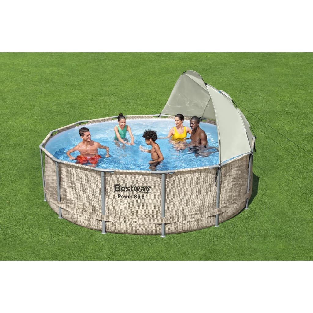 Bestway Piscine revêtement blanc