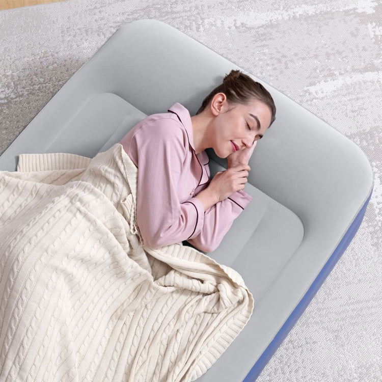 Bestway Airbed Tritech 46 cm Twin Blue Grey