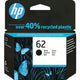 Cartouche d'encre hp c2p04ae nr62 noire