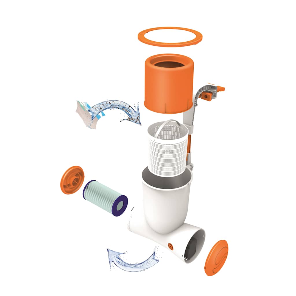 Bestway FlowClear Piscine Filtre Pompe FlowClear Skimatic 2574 L U 58462