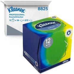 Mouchoirs Kleenex cube 3 couches blanc