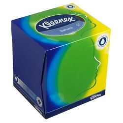 Mouchoirs Kleenex cube 3 couches blanc