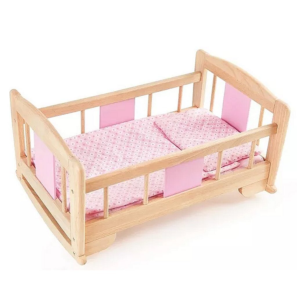 Pinty Pintoy Poupées en bois Bouc à bascule 53 cm