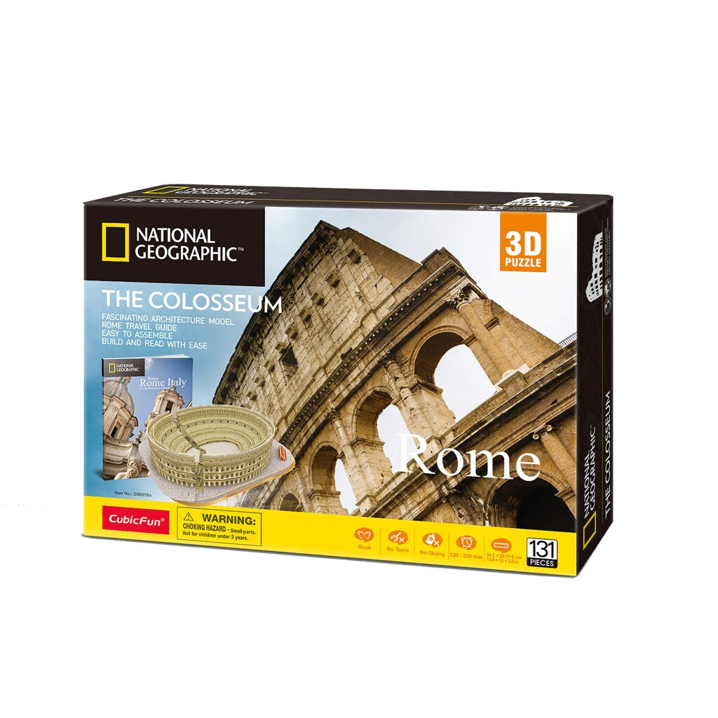 Puzzle en 3D de plaisir cube National Geographic Het Colosseum