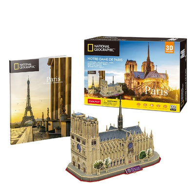 Cubic Fun 3d Puzzle National Geographic Notre Dam Paris