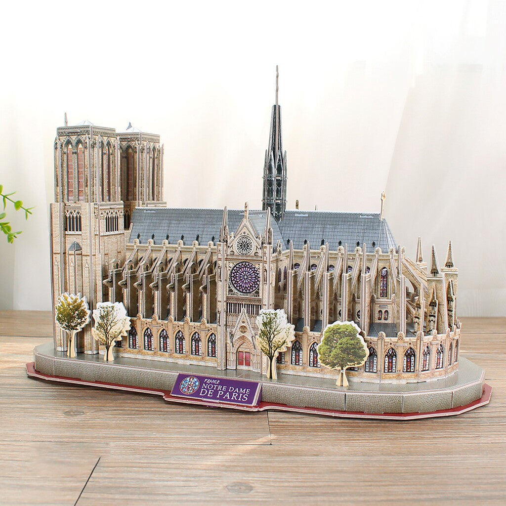 Cubic Fun 3d Puzzle National Geographic Notre Dam Paris