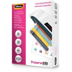 Lamineerhoezen Fellowes 54018 250 microns brillant