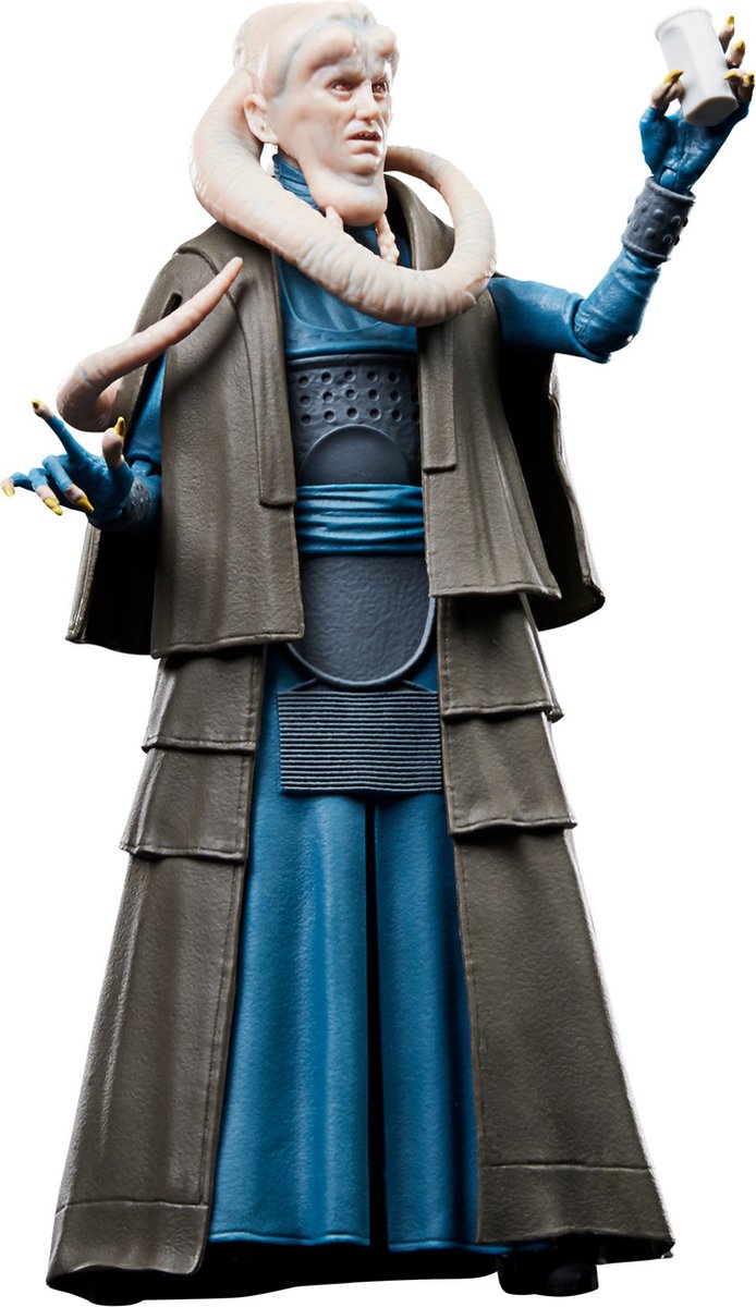Disney hasbro star wars - figurine bib fortuna 15 cm épisode vi 40e anniversaire série noire - multicolore