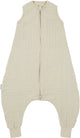 Meyco baby uni summer sleep salopette pull - 92 cm - hydrophile prélavé - sable doux