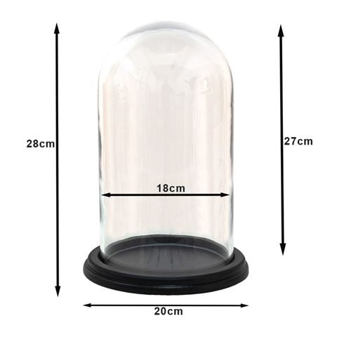 Clayre eef Clayre eef stolp 6gl3474 transparent 20x28 cm