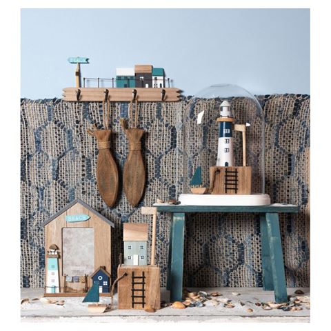 Clayre eef Clayre eef stolp 6gl1764 transparent 26x15x33 cm