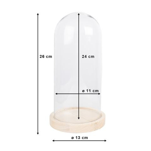 Clayre eef Clayre eef stolp 6gl4039 marron 13x26 cm