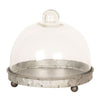 Clayre eef Clayre eef stolp 6gl2492 gris transparent 16x15 cm